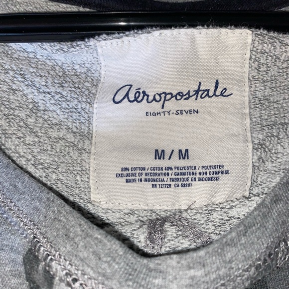 Aeropostale - Grey Leopard Sweatshirt - Picture 4 of 5